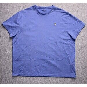 Polo Ralph Lauren Classic Fit Crew Neck T-Shirt Men’s 2XL Blue 100% Cotton